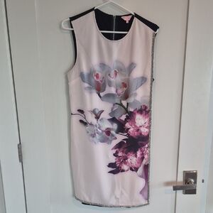 Ted Baker Pink Floral Mini Dress